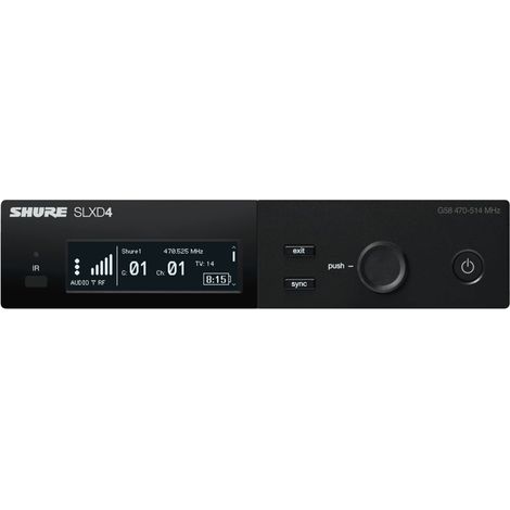 Shure SLXD4E=-G59 - Einzelner Digitalempfänger (1/2)