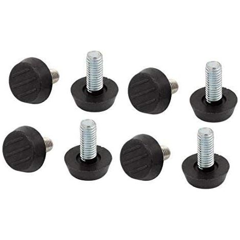 Lot de 20 pieds de réglage à visser pour pieds de meubles Filetage M6x 20mm (1/5)