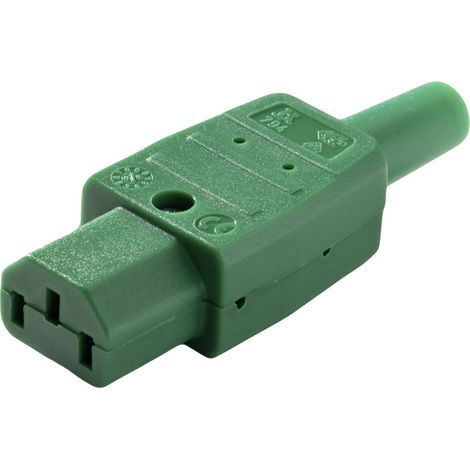 Kaiser 794/gn Connectique pour appareils réfrigérants mâle, droit 10 A vert 1 pc(s) Q814473