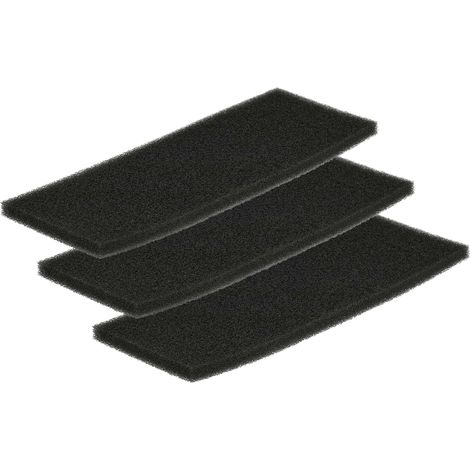 vhbw 3x Filtro compatible con Rowenta X-plorer serie 120 AI RR7877 robot aspirador - Unidad de filtrado