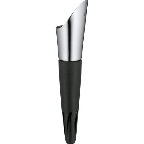 WMF Decanter per vino con aeratore 14 cm, acciaio inossidabile Cromargan, plastica, versatore per vino (1/4)