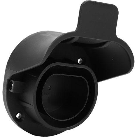 Type 2 EV Charger Wall Mount Bracket, IEC 62196-2 Cable Organizer with Bolt-Mounted Design for Type 2 Charging Plug (1/5)