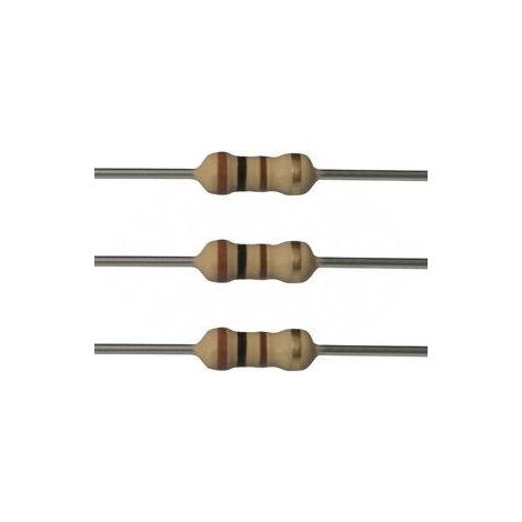 Widerstand Kohle 100R 1/2W 5% Maße 2,3x6mm