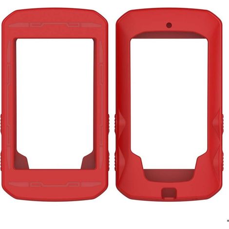Étui de protection en silicone pour ordinateur de vélo Bryton Rider 750,coque,accessoires de table de code- Red[B225487]