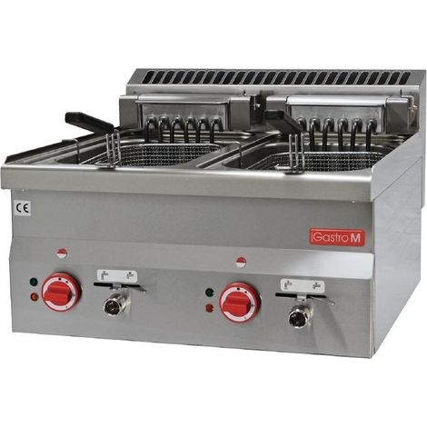 Friteuse professionnelle électrique - 2 x 10 Litres - 7,5 kW - Gastro M