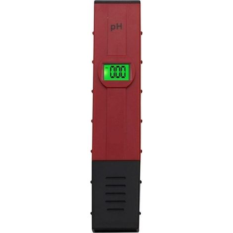 Professionelles digitales pH-Meter für Aquarien und Schwimmbäder, verbesserte Genauigkeit durch Temperaturkompensation und benutzerfreundliches Display (1/4)