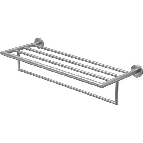 Mensola portasalviette doppia Gedy serie Project in acciaio inox satinato (1/4)