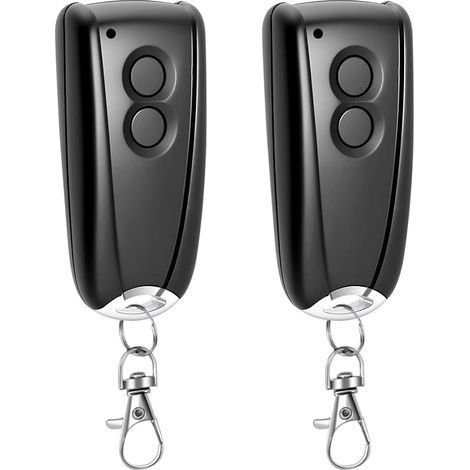 Universelle 433-MHz-Torfernbedienung – Kompatibel mit Ecostar RSC2-433, Liftronic 500/700/800, Portronic D2500/D5000/S4000 – Geeignet für automatische Tore, 2 Kanäle (2er-Pack) (2) (1/5)