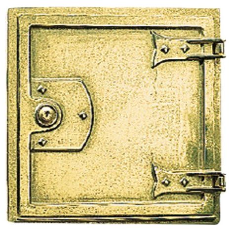 Sc3 Sportello Ottone Lucido ALUBOX (1/2)