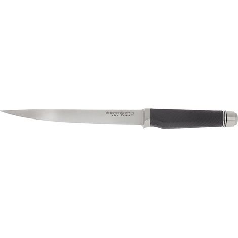 DE BUYER 4283.18 - Coltello per rete da sole Fk2, 30,60 x 8,5 x 2,79 cm, colore: Argento/Nero
