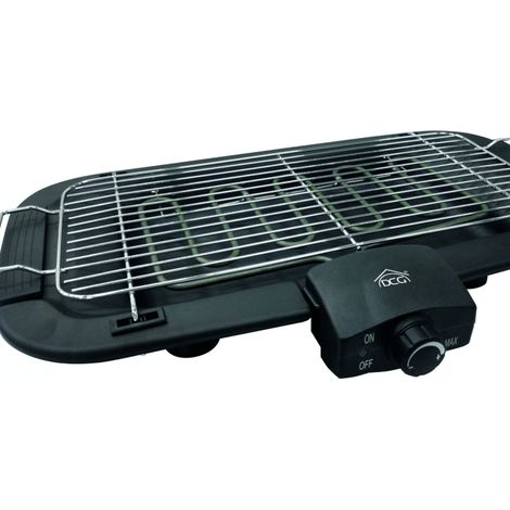 Tischgrill elektrisch BQ2496N, 57 x 38 x 11 cm, rauchfreies Grillvergnügen für drinnen und draußen