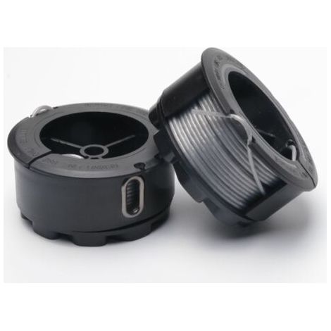 Bobine Fil pour BOSCH UniversalGrassCut Coupe Bordure 18 18-26 18-260 F016800570 avec Couverture (1/5)