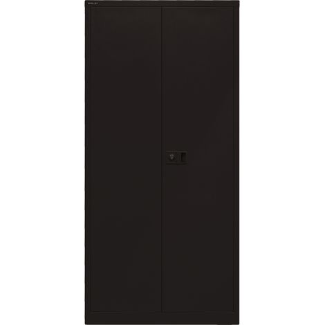 BISLEY Universal Flügeltürenschrank Schwarz (1/5)