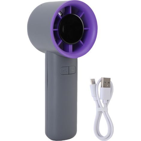Tragbarer, leiser USB-Ventilator mit Halbleiterkühlung, 2000-mAh-Akku, 6 W, faltbar (1/5)