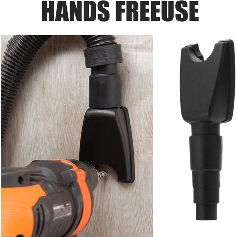 Collecteur de Poussière sans Fil pour Perceuse, Aspirateur de Poussière Portable, Accessoire de Perçage sans Poussière (1/3)