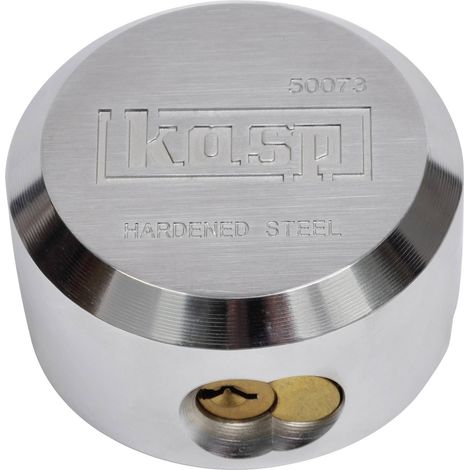 Kasp K50073LD Verrou pour camionnette 73 mm argent avec serrure à clé W918571 (1/3)