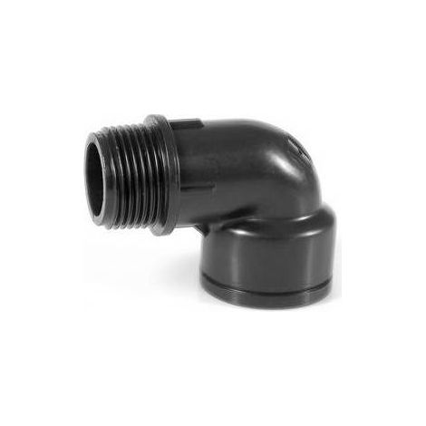 GOMITO A 90° FILETTO MASCHIO/FEMMINA Misura: 1/2" x 1/2"