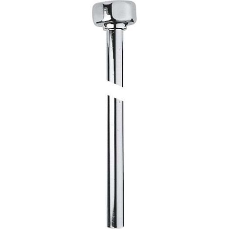 Tube de raccordement pour lave-vaisselle 41133 DN20 pour passage de vidange chromé (1/2)