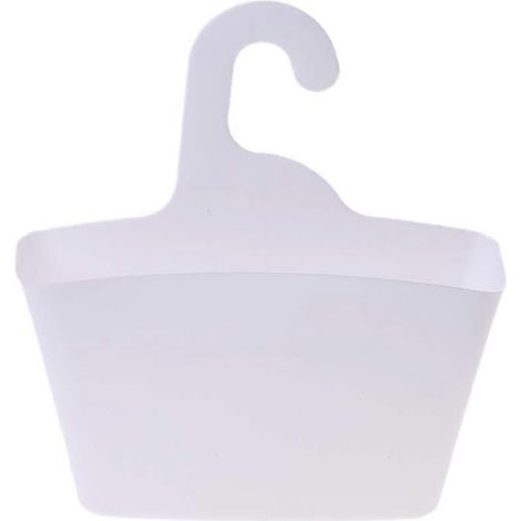 Panier de rangement mural multicouche pour douche, adapté aux salles de bains et aux cuisines, gain de place. (1/5)