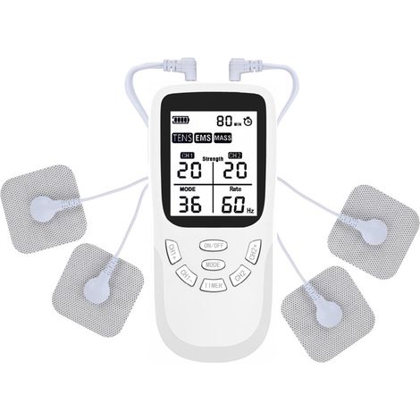 AquaForge Digitales Meridian-Elektrotherapie-Massagegerät mit 36 ​​EMS-Modi (Elektronische Physiotherapie)