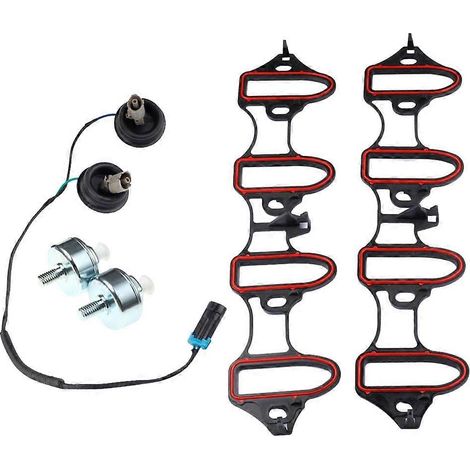 Klopfsensor-Kabelbaum-Kit mit Ansaugkrümmerdichtungssatz für Silverado Sierra 12601822 213-3521 89060413 12589867 (1/5)