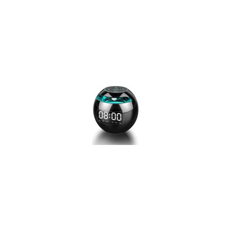 Radio-réveil numérique de chevet avec Bluetooth, haut-parleur portable et fonction FM (rose) (1/5)