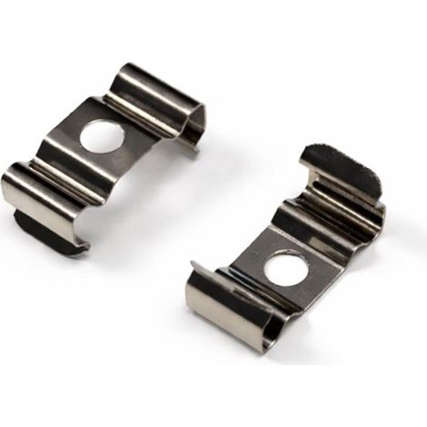 1 Paar Montageclips Halter für LED Einbau-Profil 6 x 18mm (1649, 4590)