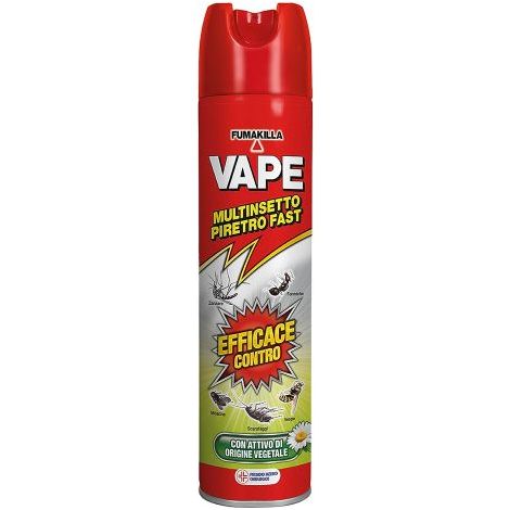 INSETTICIDA MULTINSETTO SPRAY 'EFFETTO KO' ml. 400