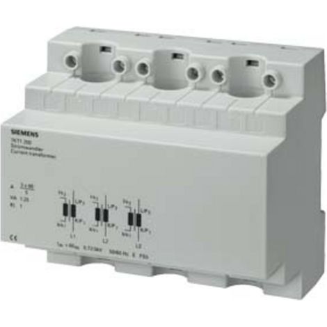 Siemens 7KT1201 7KT1201 Stromwandler 3phasig Primärstrom 100 A Sekundärstrom 5 A  Leiterdurchführung