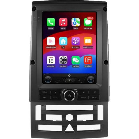 Lecteur multimédia de voiture, écran tactile, compatibilité avec smartphone, compatible avec Peugeot 407 cc SW 407CC 2004-2011, P3 CP-4Core-2G 64G (1/2)