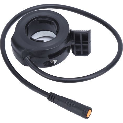 Alomejor Accélérateur de Pouce de Vélo électrique avec Contrôleur de Pouce de Vitesse de Connecteur étanche pour Accessoires de Vélo électrique 130X 24-72V BBS01 BBS02 (1/5)