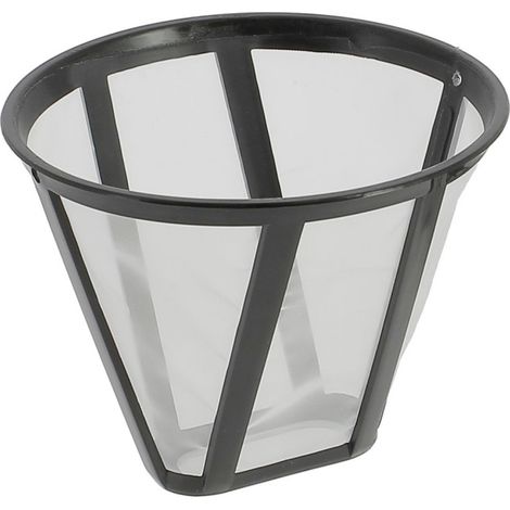 Filtre à café permanent nylon 10-12 tasses T4 14120 pour Cafetière - Expresso broyeur