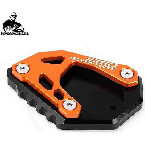 Für KTM 1050 Adventure Adv 2014–2022 Motorrad CNC-Seitenständer-Verlängerungsplatte - Zubehör vergrößern - 1050 ADV ORANGE (1/5)