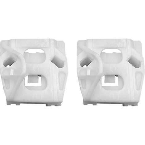 2 Pièces Clips De Lève-Vitre électrique, Clips En Plastique Pour Lève-Vitre Compatible Avec Gauche Et Droite, Clips De Pivot Coulissant De Lève-Vitre Avant, Réparation Remplacement Voiture Clip (1/5)