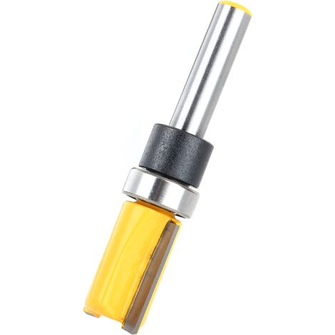 Bündigfräser mit Kugellager, 1/4"-Schaft, Holzbearbeitung, Oberfräse, Fräswerkzeug (1/4)