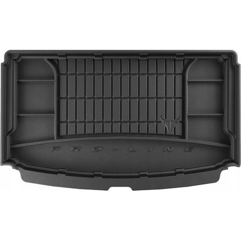 Kofferraummatte aus Gummi, Einlage aus Teppich, Mini Countryman R60 2010-2016 TM g (1/5)