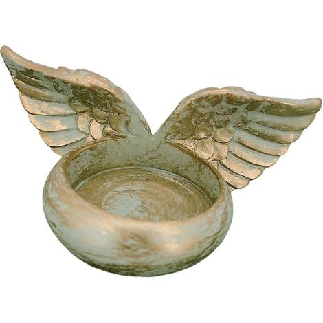 Kerzenhalter-Statue im Vintage-Stil mit Engelmotiv – ideal als Weihnachtsgeschenk, Beileidsgeschenk oder Erinnerungsstück für Zuhause.-B (1/5)