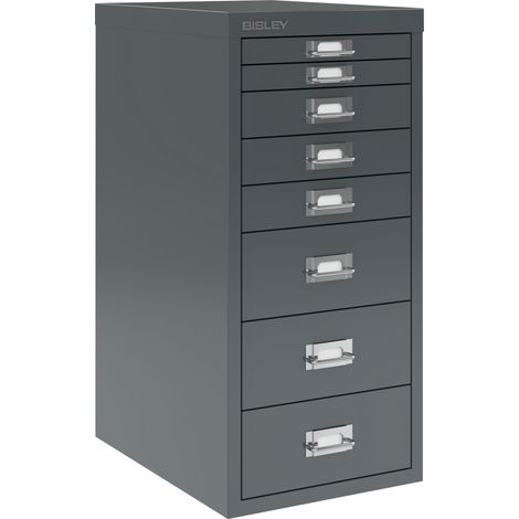 BISLEY MultiDrawer Schubladenschrank Anthrazitgrau (1/5)