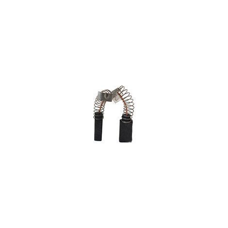 Juego de 2 carbones adaptables para AEG - Atlas Copco, Milwaukee. Dimensiones: 5 x 8 x 14 mm.