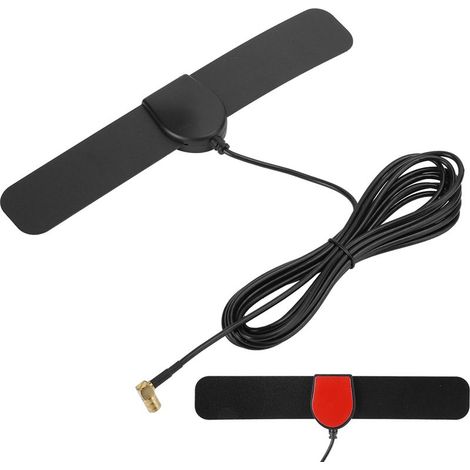 DAB+ Autoantenne, SMB-Buchse, kompatibel mit Autoradios von JVC, Kenwood, Sony und Pioneer (1/5)