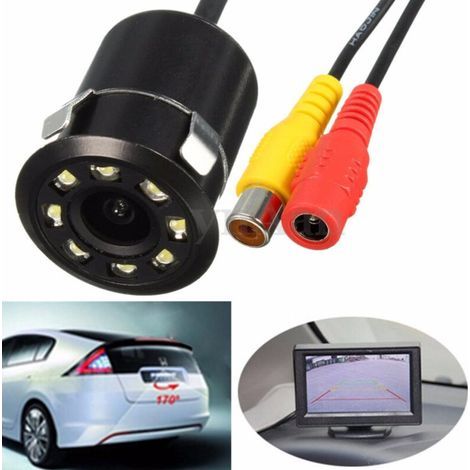 Caméra De Recul Caméra De Recul Voiture Camping-car Suv 9 Led Avec Fil Couleurs Lm-728t (1/3)