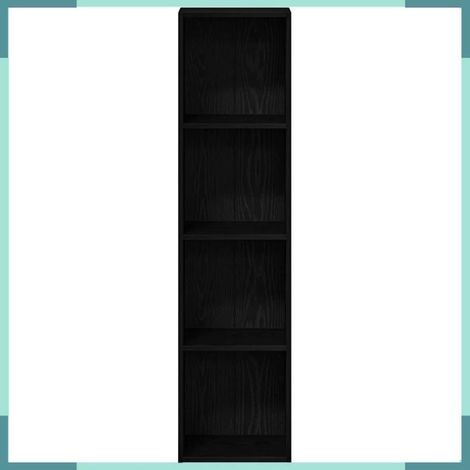 862396 Bibliothèque Chêne noir 36 x 30 x 143 cm Bois d'ingénierie (1/5)