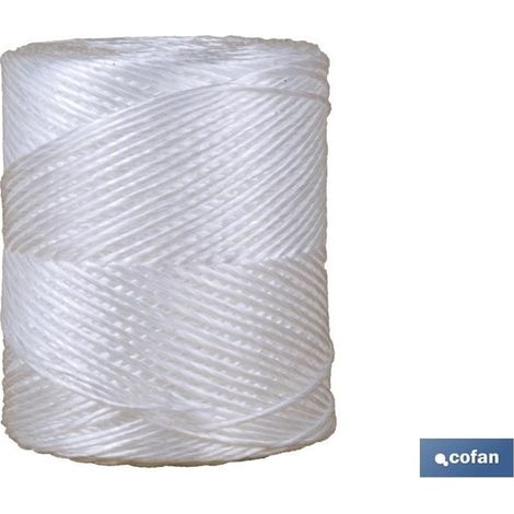 Blisterfaden Raffia/600 - 200 Grs Weiß
