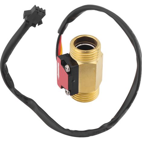 1 Stück magnetischer, robuster Wasserdurchflusssensor (1-25 l/min) mit G1/2-Gewinde (1/5)