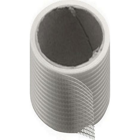 Bande à joint et à fissure en fibre de verre maillée auto-adhésive – Largeur 10 cm – Longueur 20 m – Réparation fissures murs et plafonds