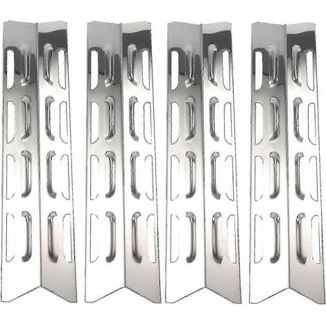 4-teiliger Hitzeverteiler aus Edelstahl für Gasgrills, Ersatzteile für Master Forge/Perfect Flame (1/5)