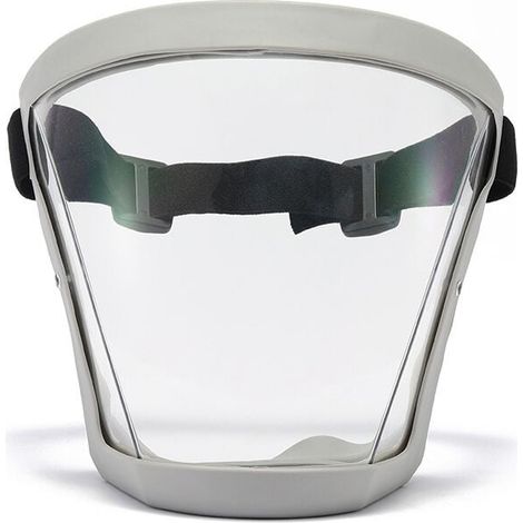 Écran facial de sécurité antibuée HD transparent bionique, protection intégrale réglable résistant à la poussière, visière de protection bionique pour sécurité. (1/4)