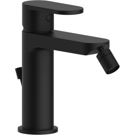 Mélangeur Bidet Noir Avec Aérateur Pivotant Amalfi