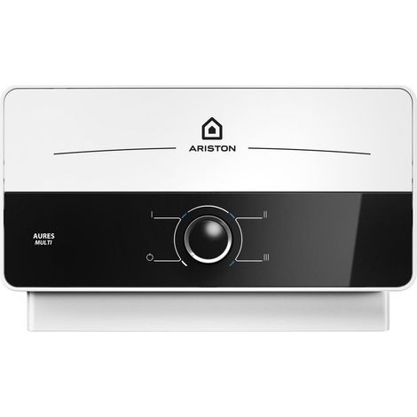 Ariston Aures Multi 5kW FR - Scaldacqua istantaneo elettrico ad alta pressione - Multi-punti di pozzatura per comfort immediato (1/5)