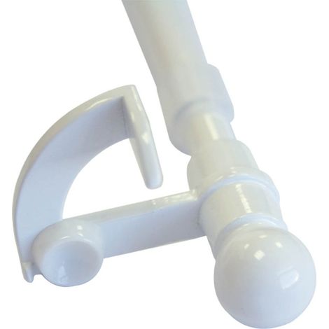 Douceur D'Intérieur – Tringle à rideau extensible autobloquante 30-130 cm – Ventouse pour fixation sur PVC, bois, aluminium – Installation sans outil (1/3)